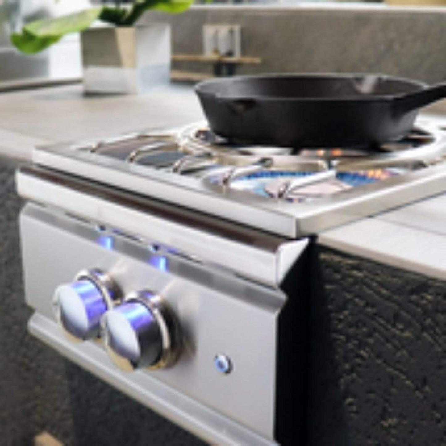Renaissance Cutlass Pro Series Natural Gas Power Burner with LED Lights