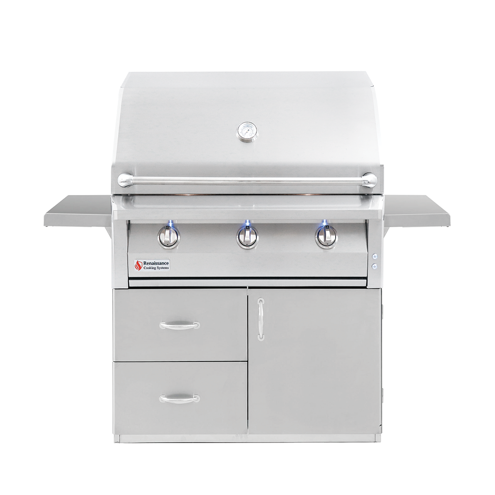 Renaissance Freestanding Cart for ARG Series 36" Gas Grill