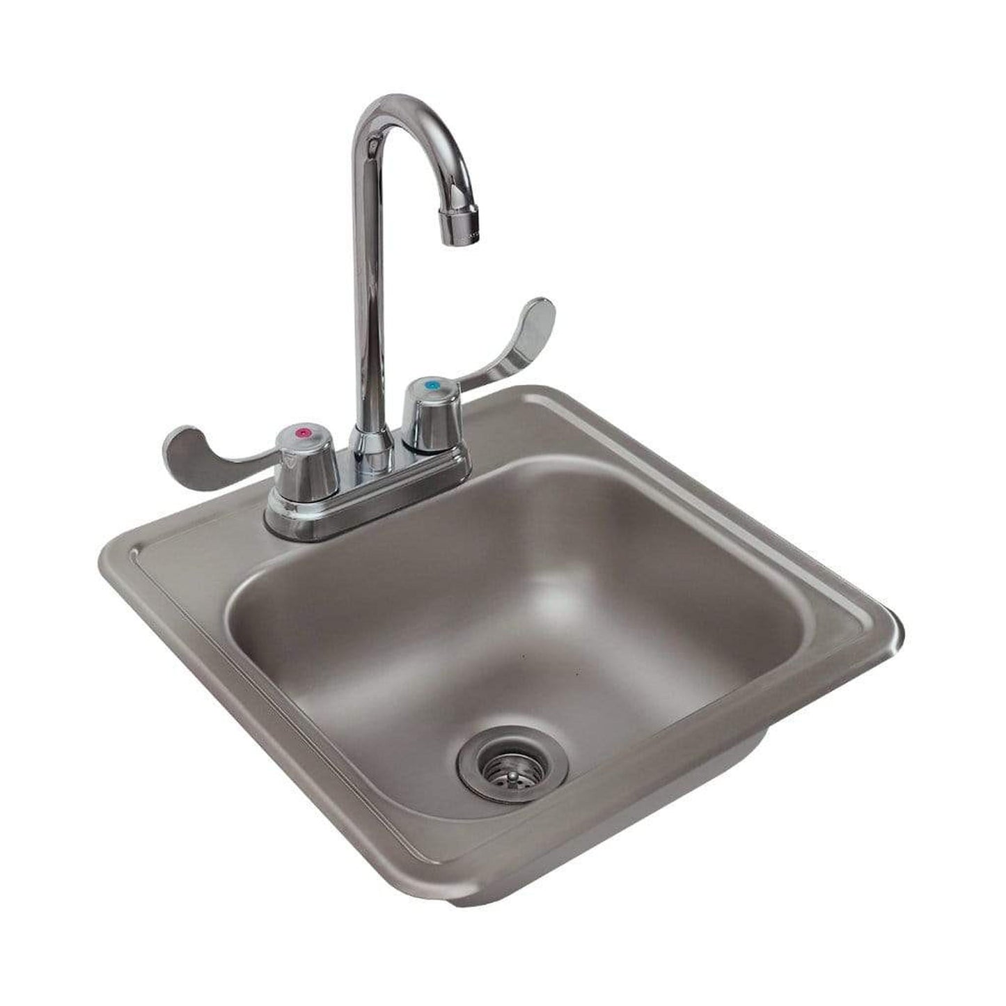 Renaissance Stainless Sink and Faucet