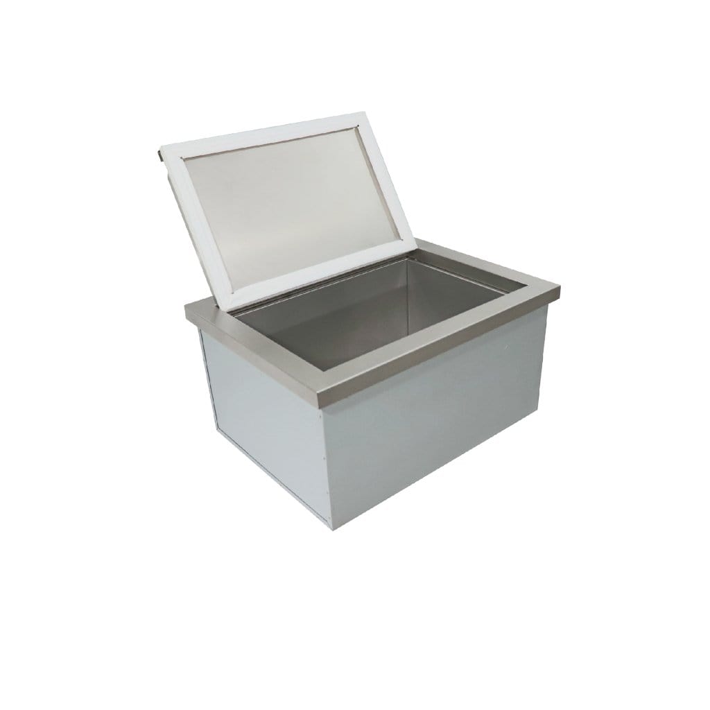 Valiant Stainless Steel Steel Drop-In Cooler Ice Container w/removable lid  