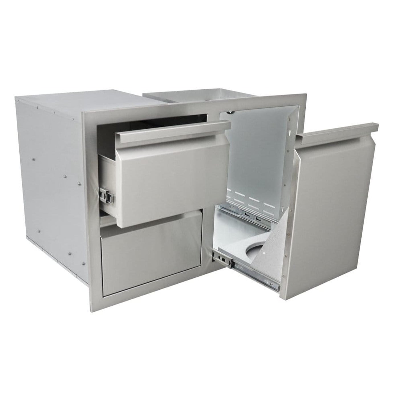Renaissance Valiant Series Enclosed Double Storage Drawer & LP Bottle Storage