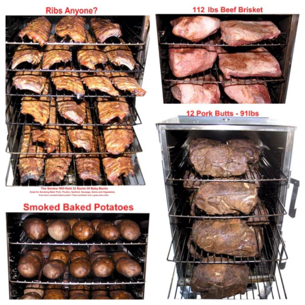 SmokinTex 1500-CXLD Commercial Electric BBQ Smoker