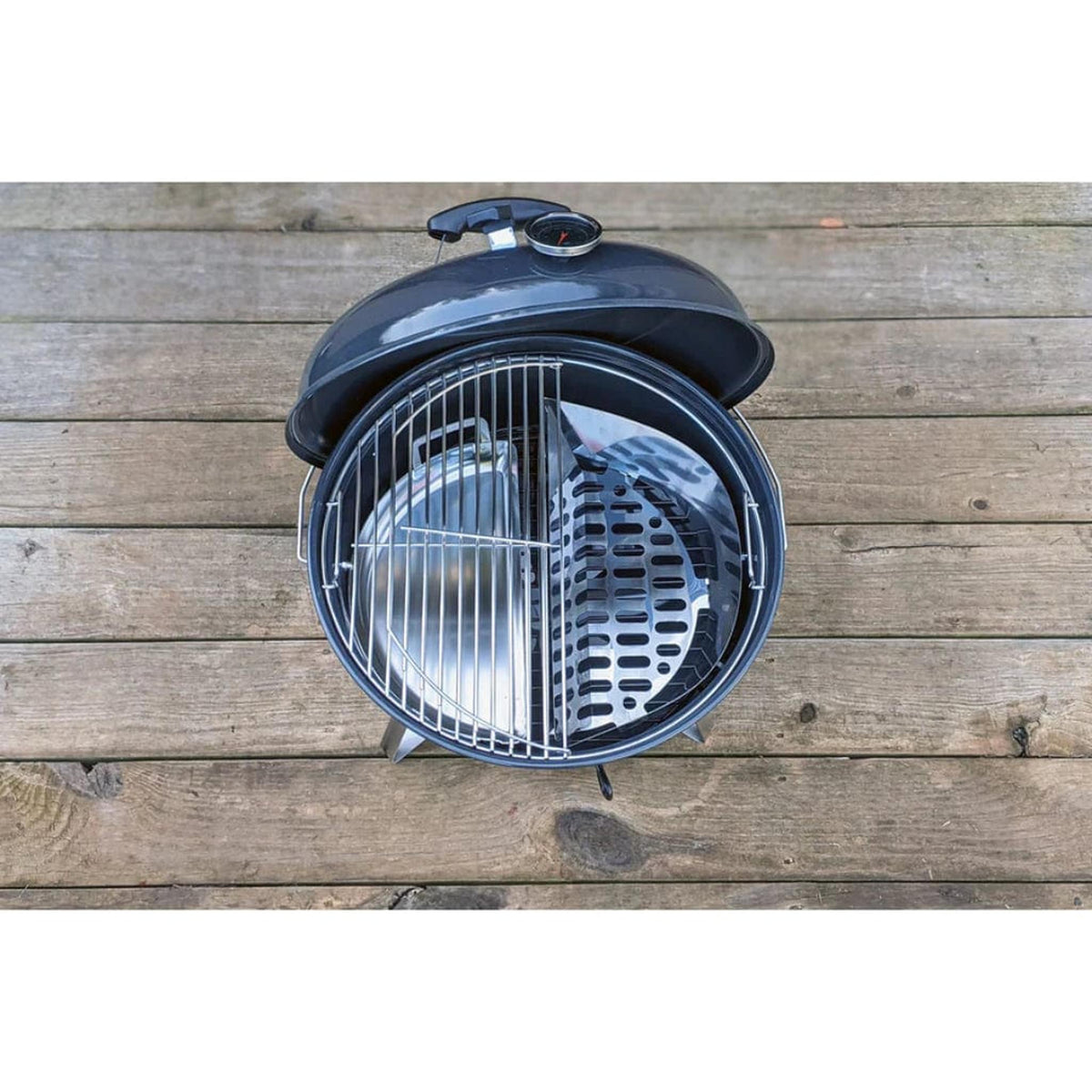 SnS Grills EasySpin Grill Grate for 18" Kettle Grill
