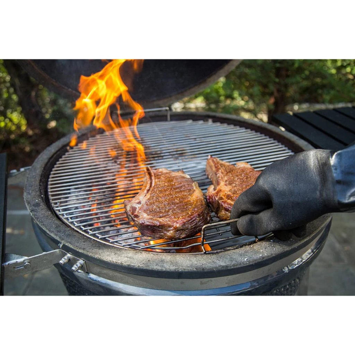 SnS Grills EasySpin Grill Grate for 22" Kettle Grill
