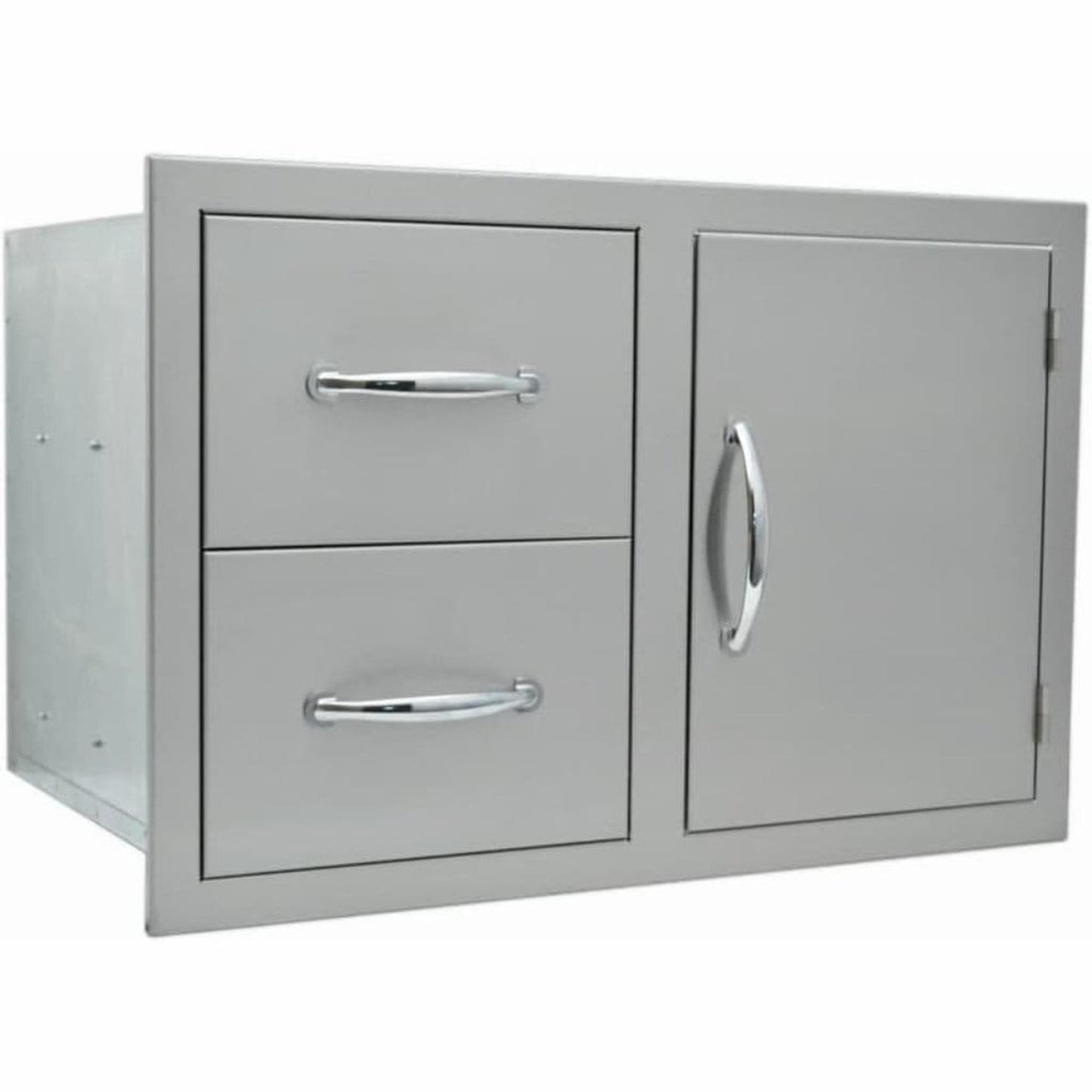 Sole Gourmet 30" x 20" Stainless Steel Deluxe Door & Double Drawer Combo