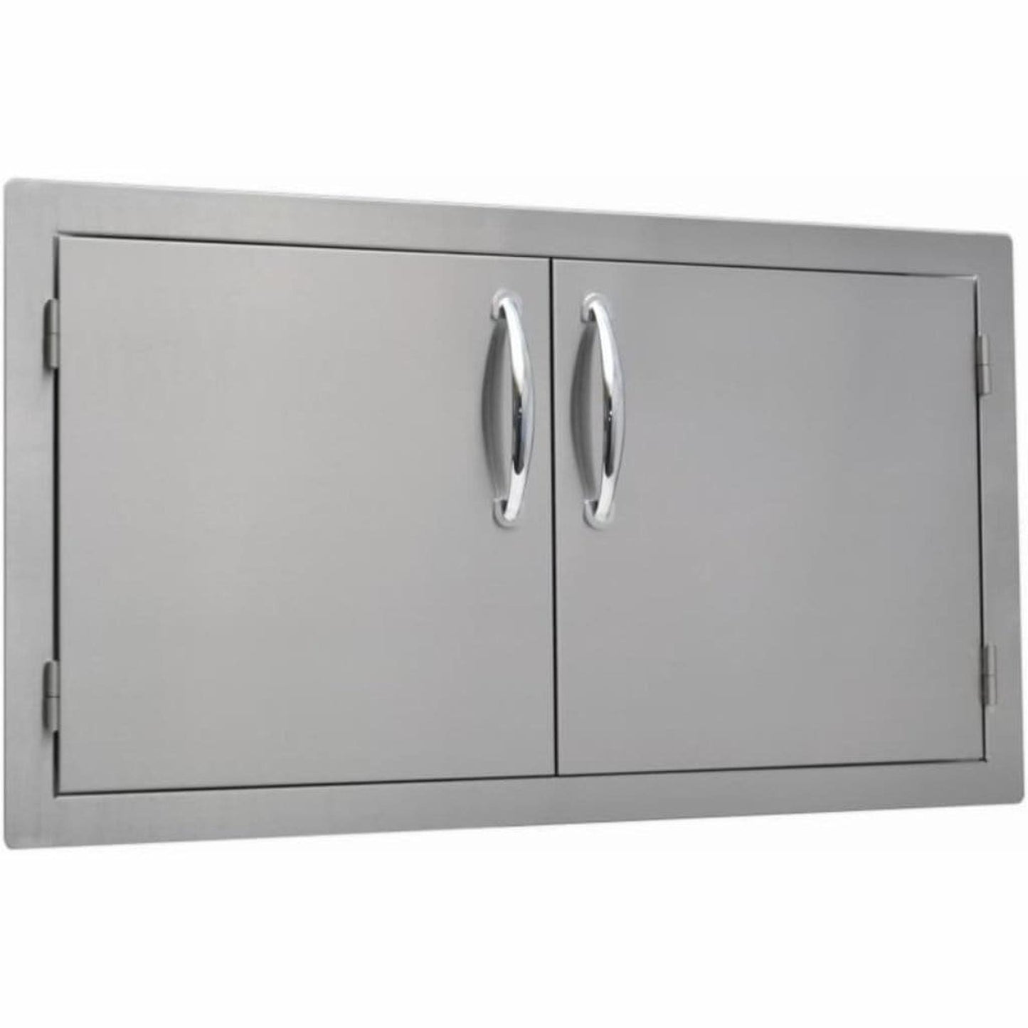 Sole Gourmet 36" x 20" Stainless Steel Flat Frame Double Door