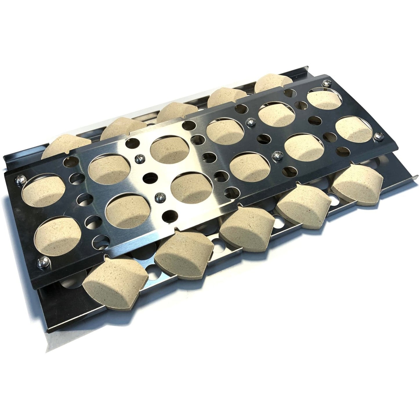 Sole Gourmet Large Briquette Tray With Briquettes