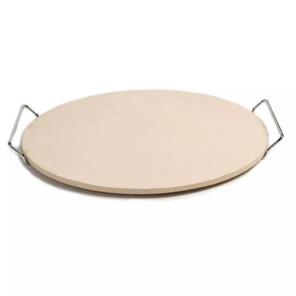 Sunstone 15" Diameter Pizza Stone with Elevation Rack
