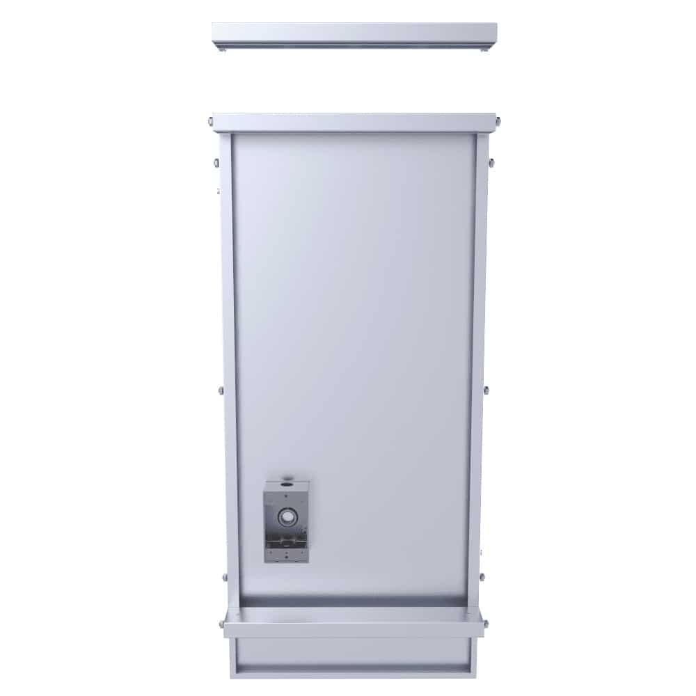Sunstone 15" Stainless Steel Back Appliance Panels