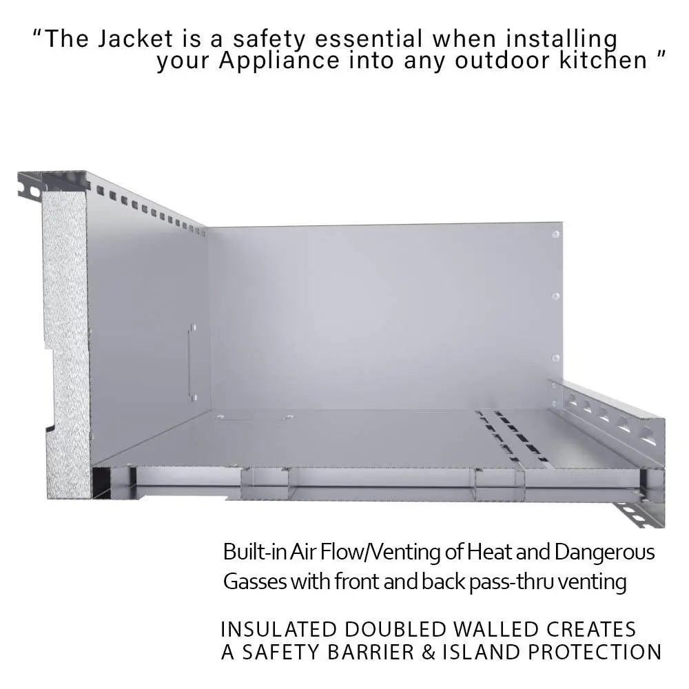 Sunstone 25" Stainless Steel Universal Appliance Jacket