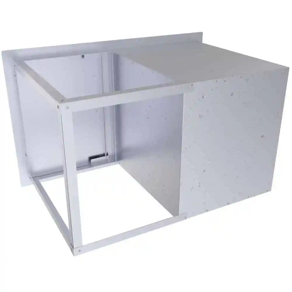 Sunstone Classic Series 36" Stainless Steel Flush Style Double Drawer and Door Combo