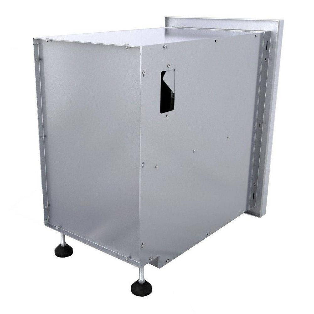 Sunstone Designer Series 15" Stainless Steel Left Swing Door Dry Storage Pantry
