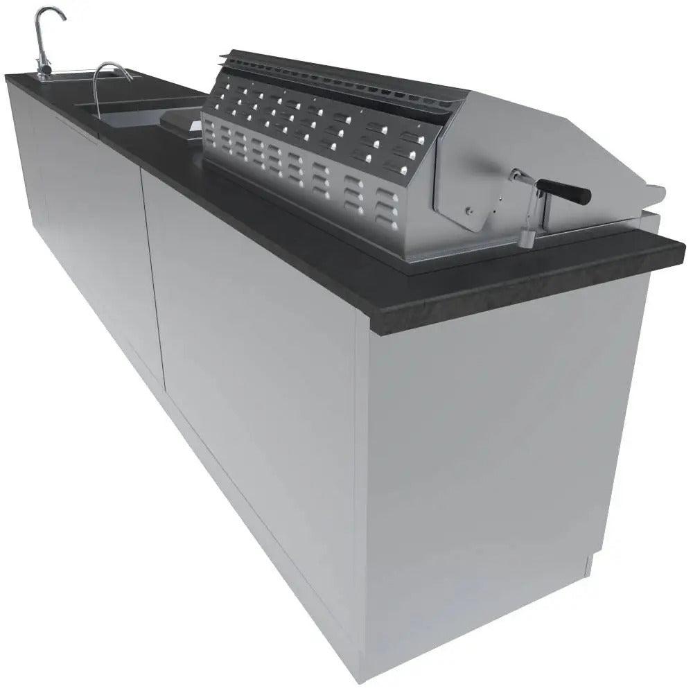 Sunstone Hill Country 13ft Stainless Steel Expansive Island Package