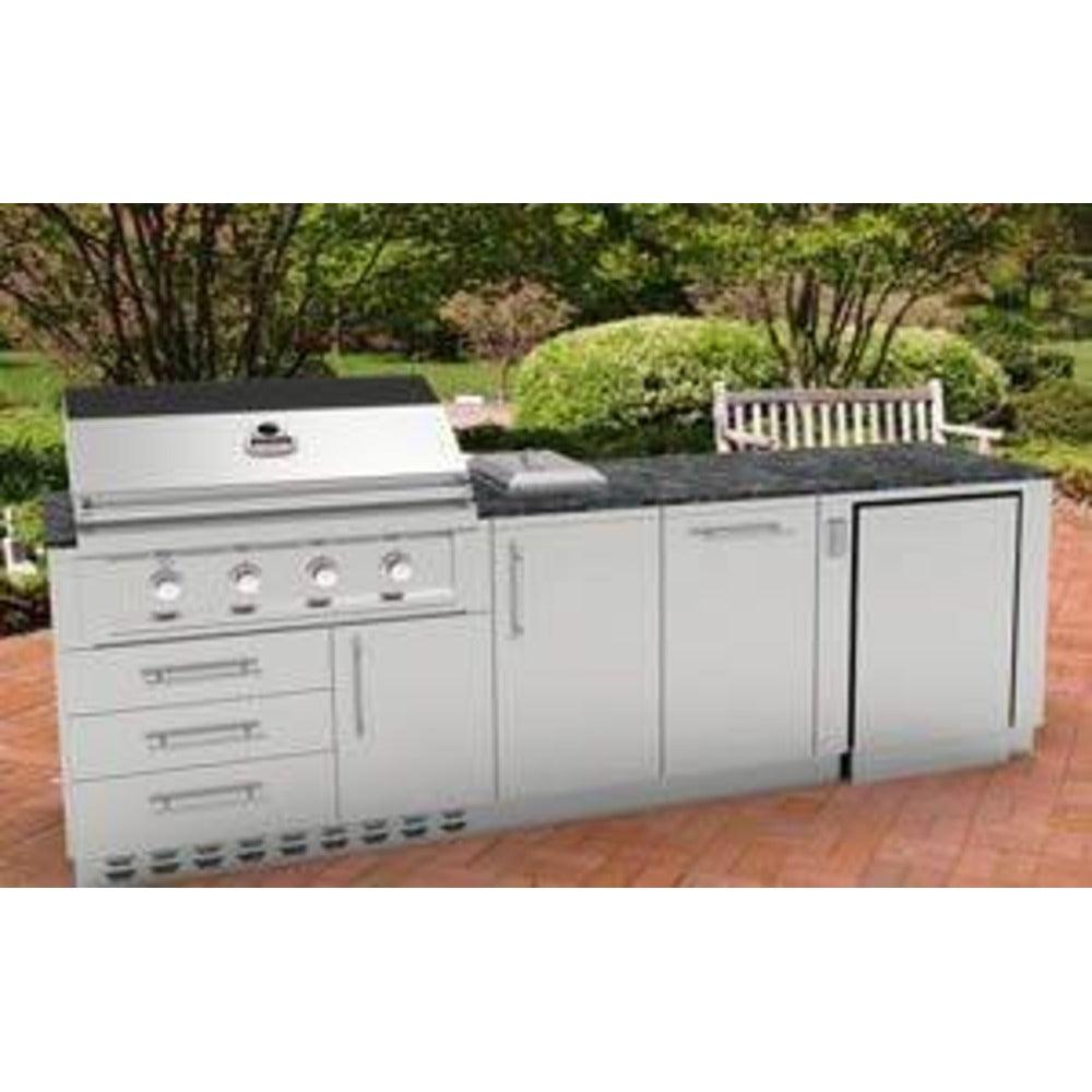 Sunstone Intermediate 9ft Stainless Steel Cabinet Island Package
