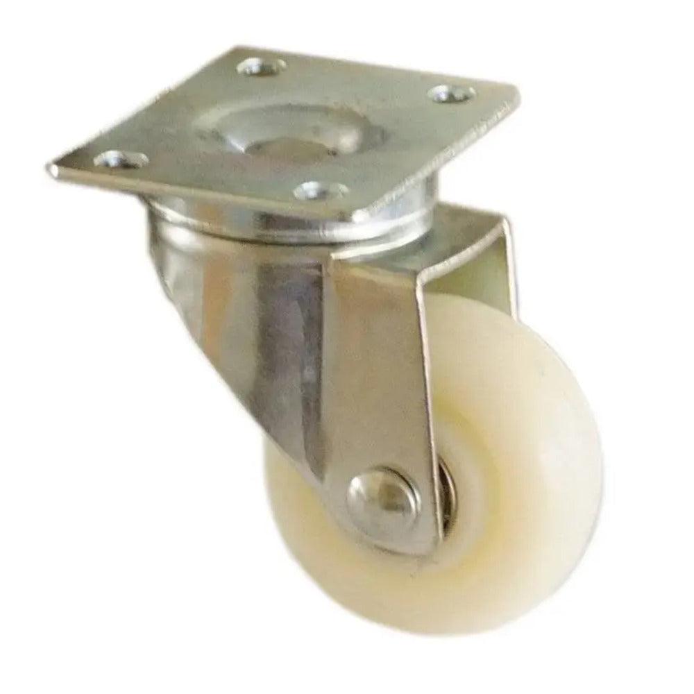 Sunstone Stainless Steel Heavy-Duty Straight Aligned Wheel Caster