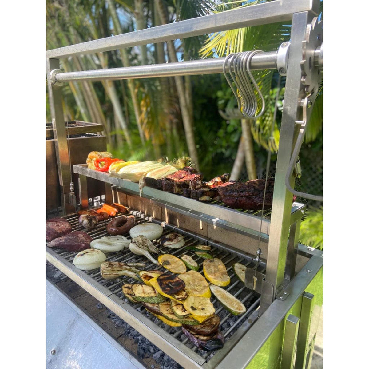 Tagwood BBQ 34" Stainless Steel Warming Rack for BBQ03SS & BBQ05SS Grills
