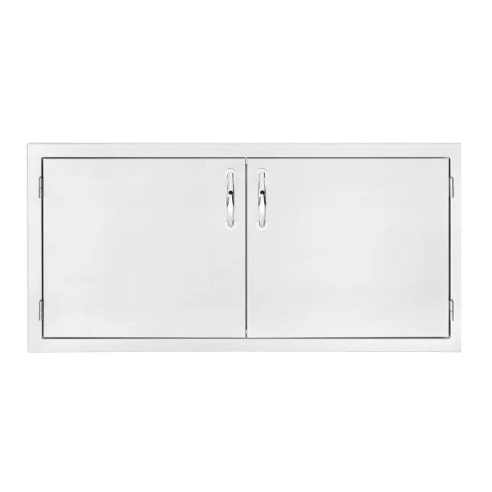 TrueFlame 45" Stainless Steel Double Access Door Masonry Frame Return