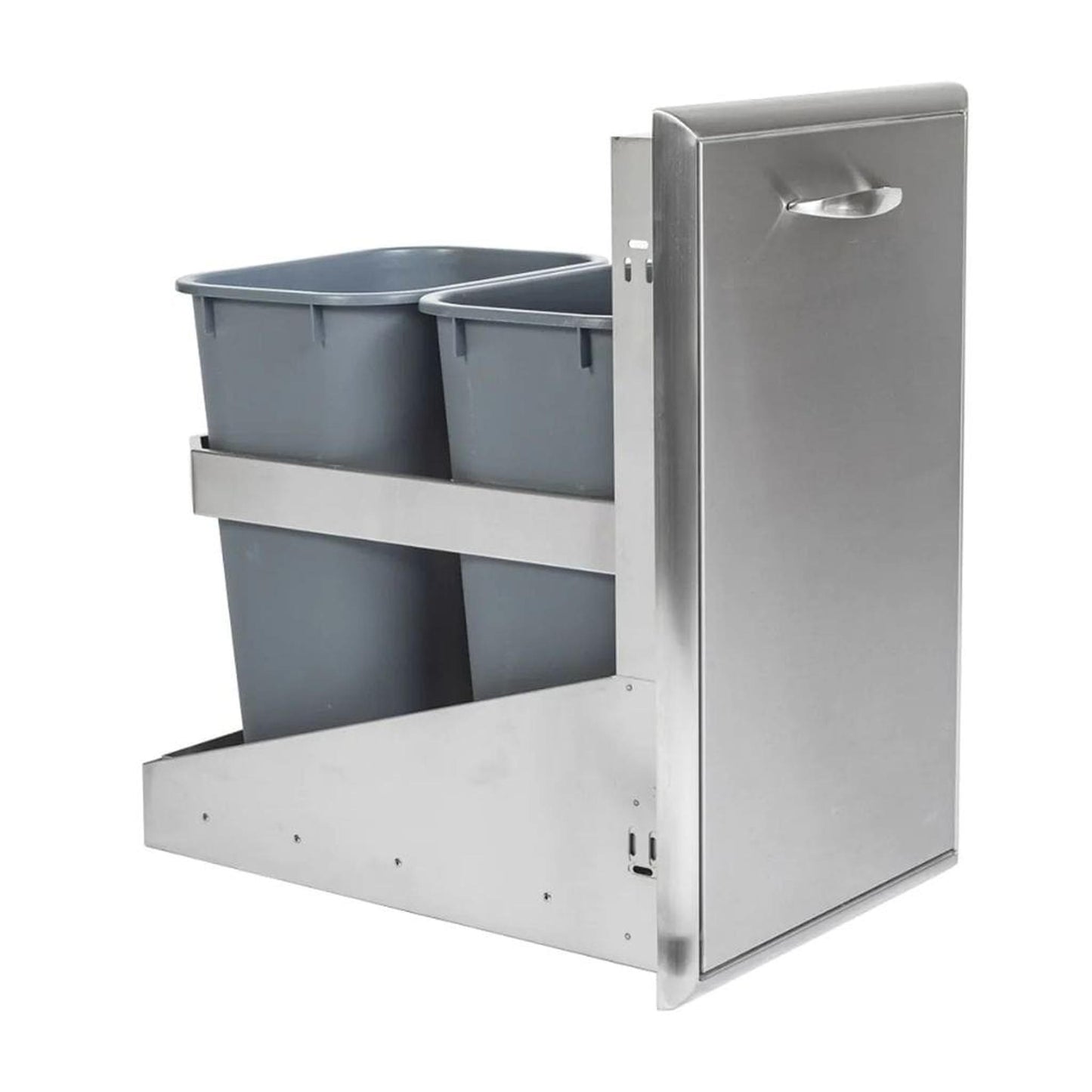Turbo 16″ Double Trash Drawer – Front-to-Back