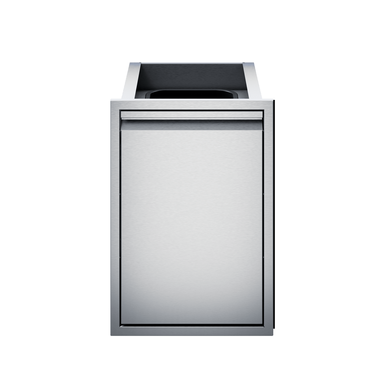 Twin Eagles 18" Stainless Steel Tall Trash Drawer (2 Trash Can Included)