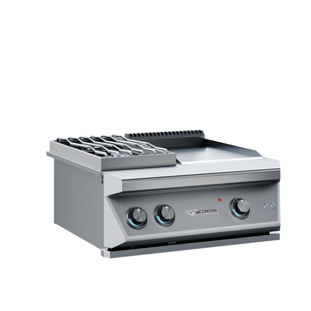 Twin Eagles Breakfast Club 30" Stainless Steel Liquid Propane Side Burner Combo