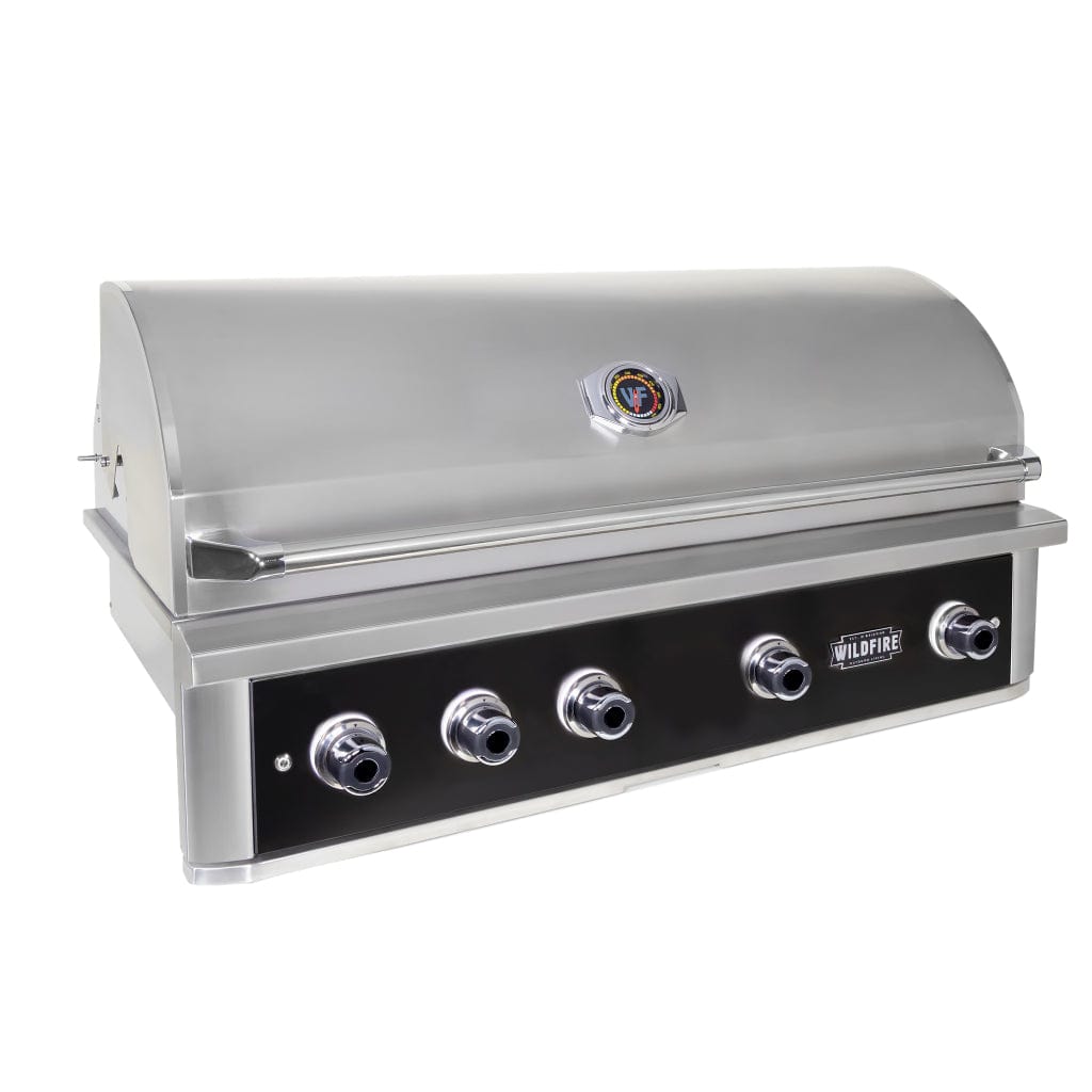 Wildfire Ranch Pro 42" Black Stainless Steel Built-In Liquid Propane Gas Grill