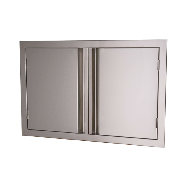Renaissance Classic Series 33" x 22" Stainless Steel Double Doors