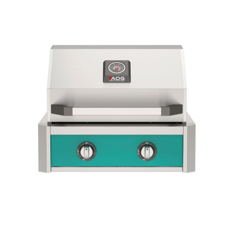 American Outdoor Grill Harbor Teal Accent Color Panel For 24" T-Series Built-In Gas Grills