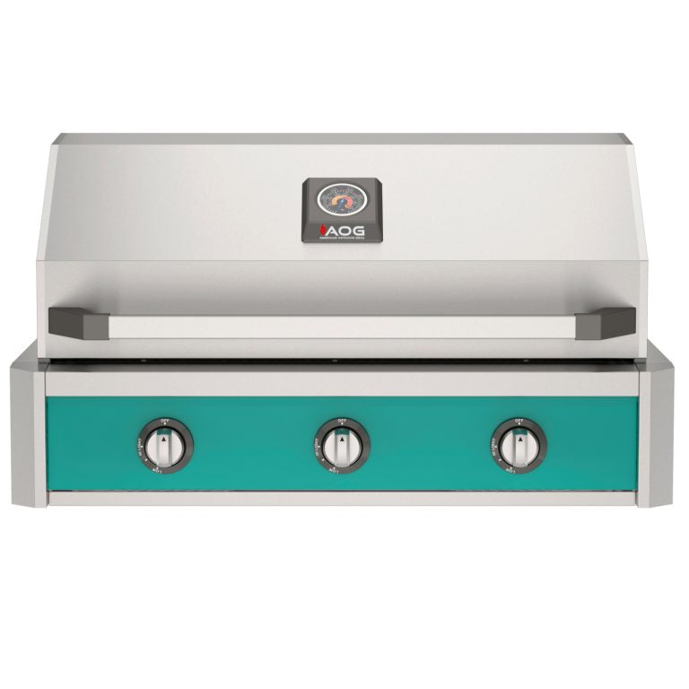 American Outdoor Grill Harbor Teal Accent Color Panel For 36" T-Series Built-In Gas Grills