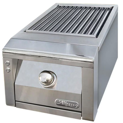 Alfresco 14" Raspberry Red Gloss Liquid Propane Built-in SearZone Side Burner™ Unit