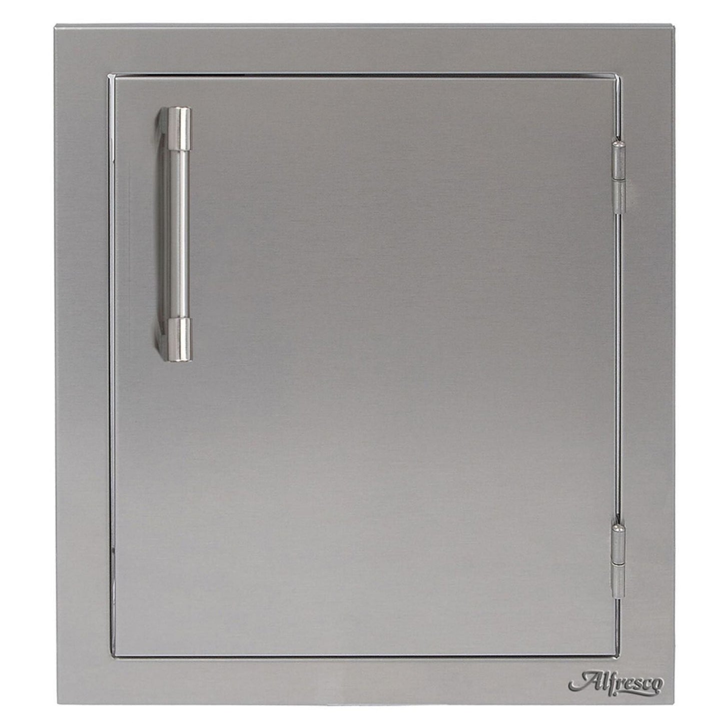 Alfresco 17" Signal Grey Gloss Single Access Left Door