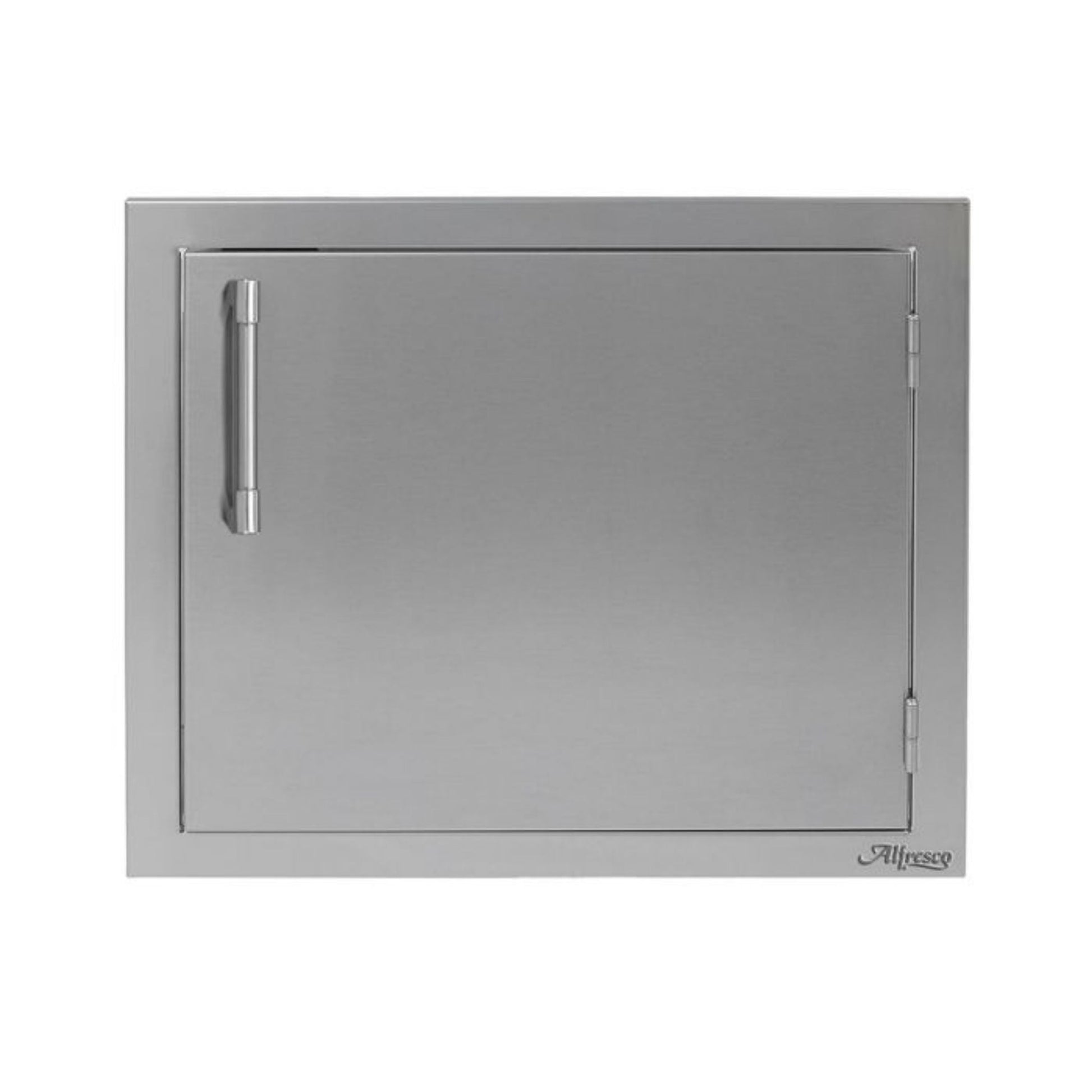 Alfresco 23" Jet Black Matte Single Access Right Door