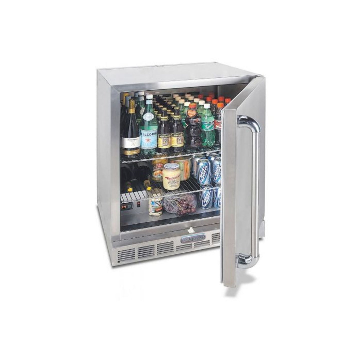 Alfresco 28" Stainless Steel Single Door Refrigerator