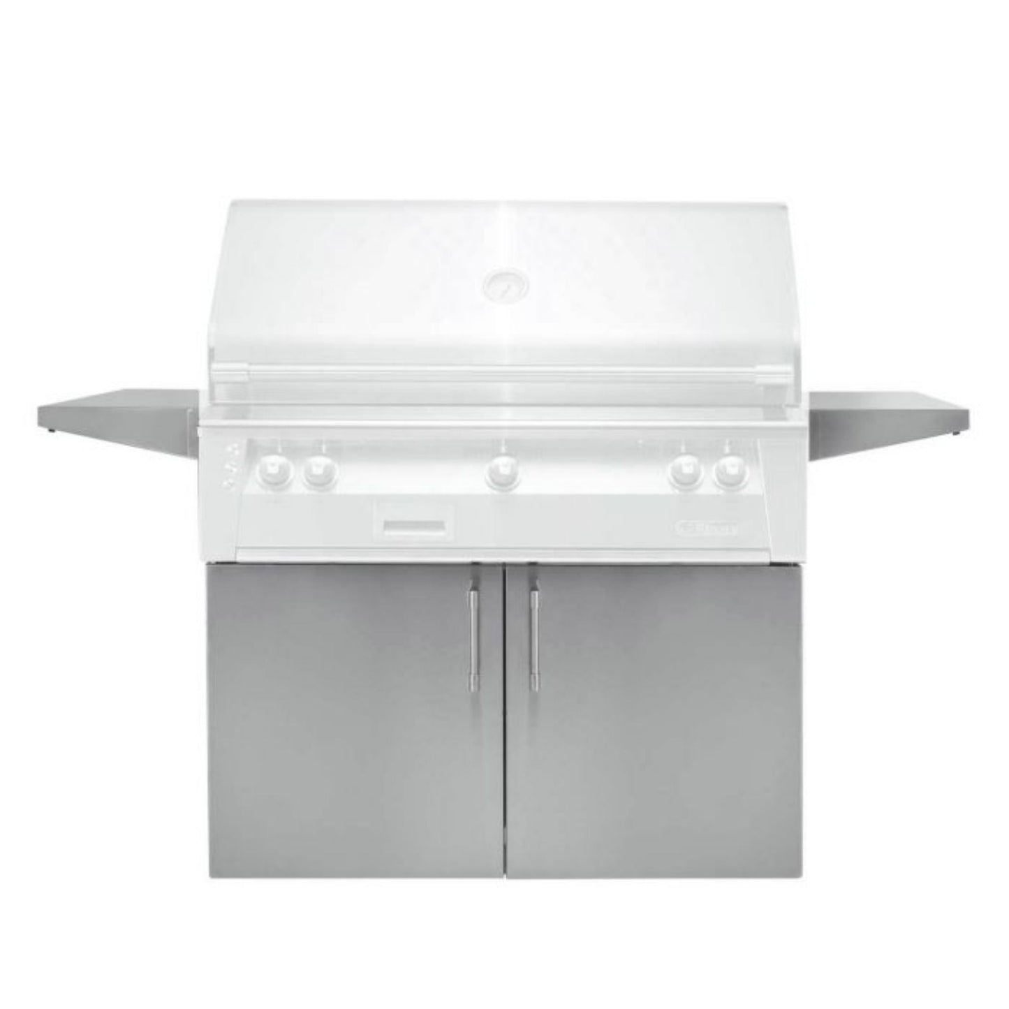 Alfresco 42" Signal Grey Gloss Standard Cart for 42" Built-In Grill