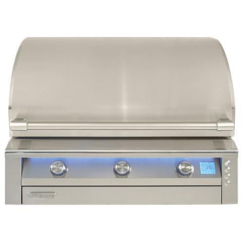 Alfresco Intelligent Professional Series 36" 3-Burner Signal Grey Gloss Propane Gas Built-In Grill