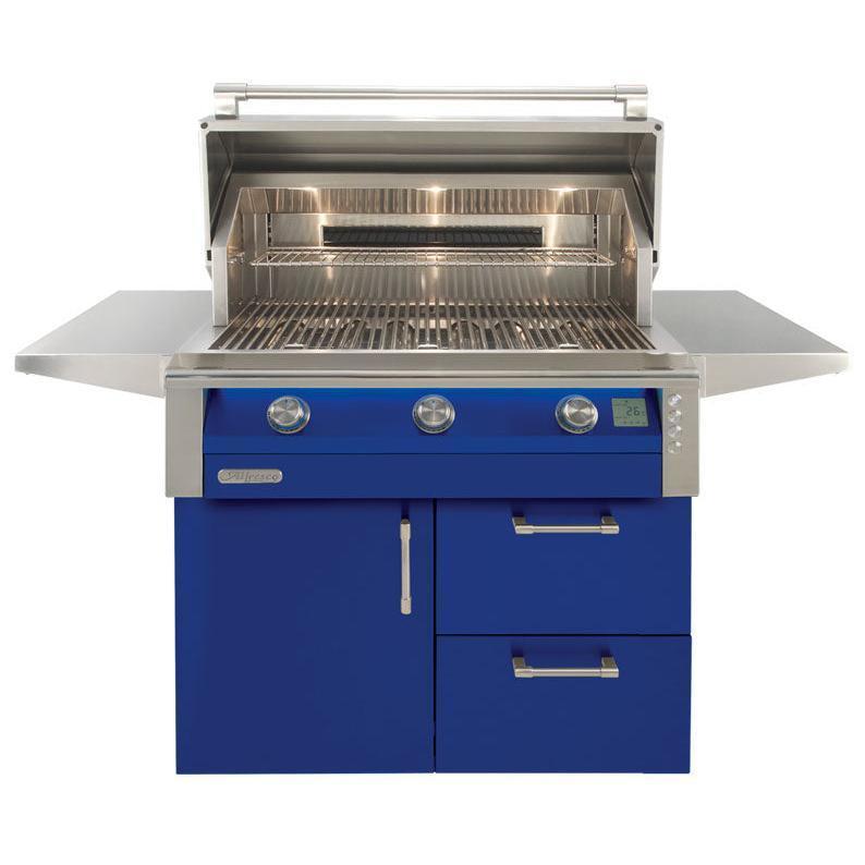 Alfresco Intelligent Professional Series 36" 3-Burner Stainless Steel Natural Gas Grill With Deluxe Cart