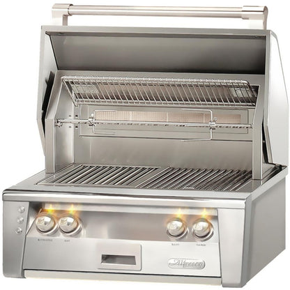 Alfresco Luxury 30" Stainless Steel Standard Grill Head 2 Burner Natural Gas Built-In Grill