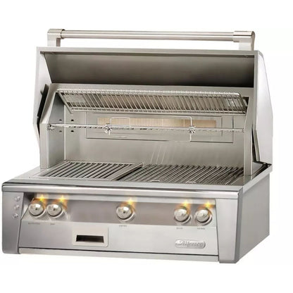 Alfresco Luxury 36" Blue Lilac Gloss Standard Grill Head 2 Burner + Sear Burner Liquid Propane Built-In Grill