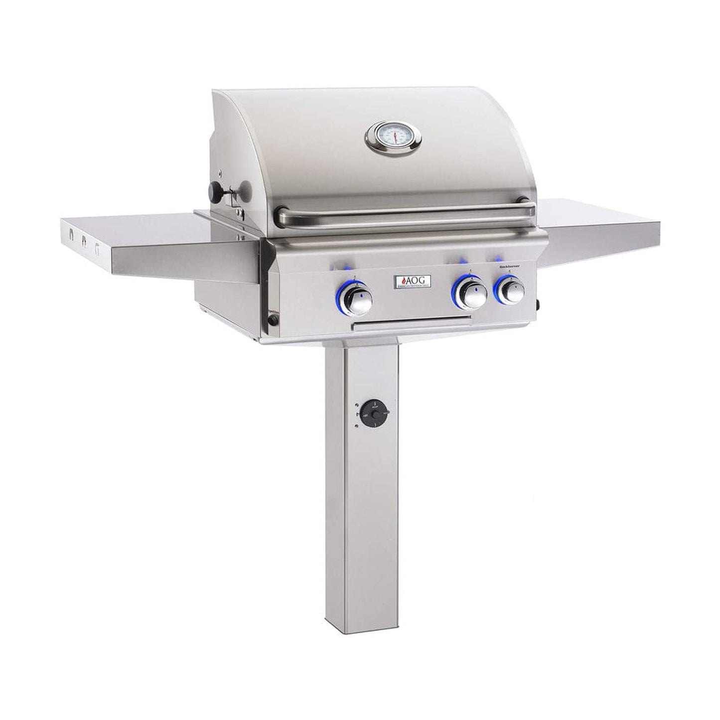 American Outdoor Grill 24" L-Series 2-Burner In-Ground Post Gas Grill