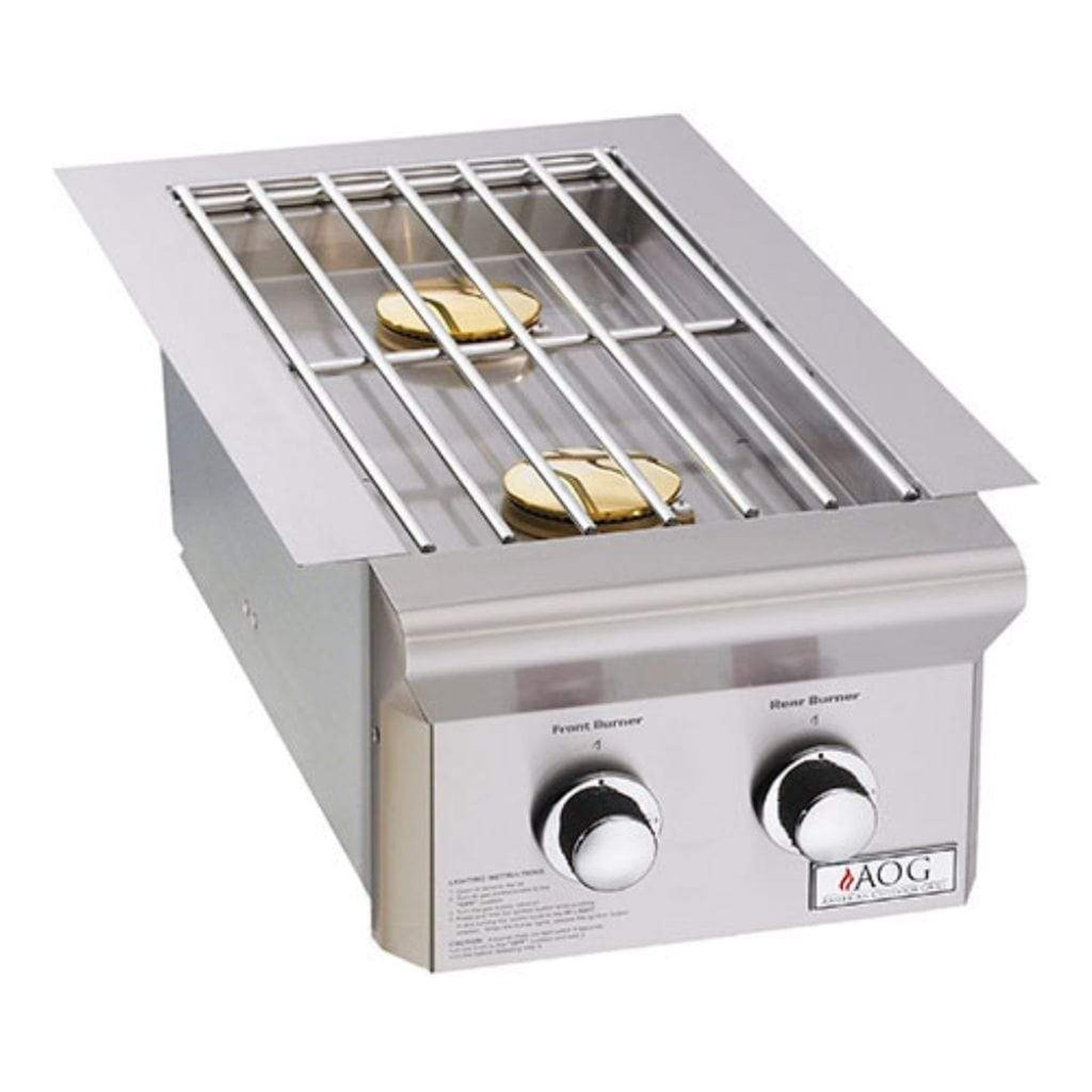 American Outdoor Grill Double Side Burner L-Series - Built-In