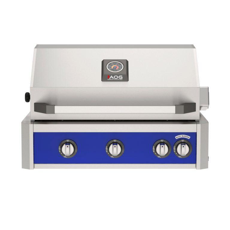 American Outdoor Grill Founders Blue Accent Color Panel For 30" L-Series Built-In Gas Grills