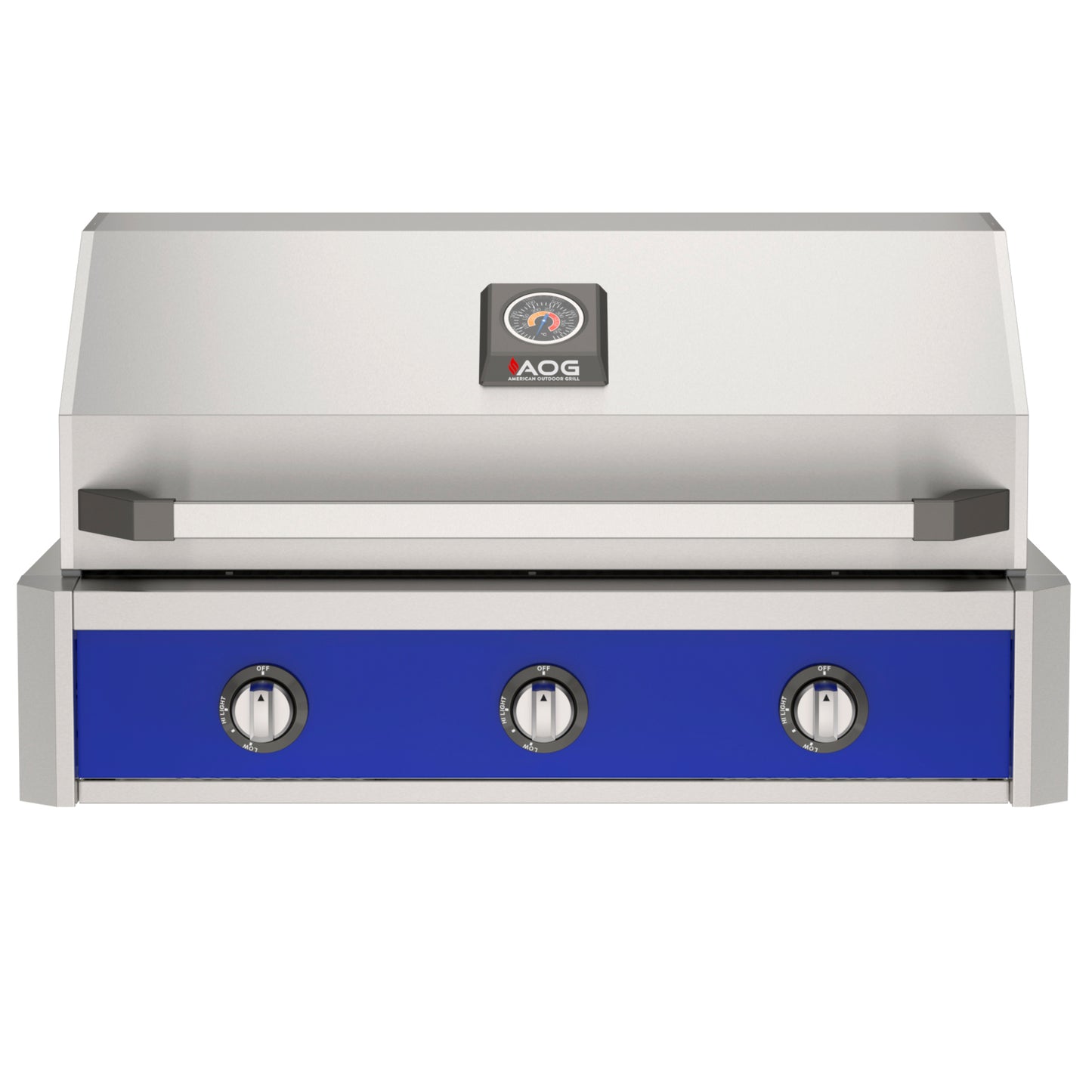 American Outdoor Grill Founders Blue Accent Color Panel For 36" T-Series Built-In Gas Grills
