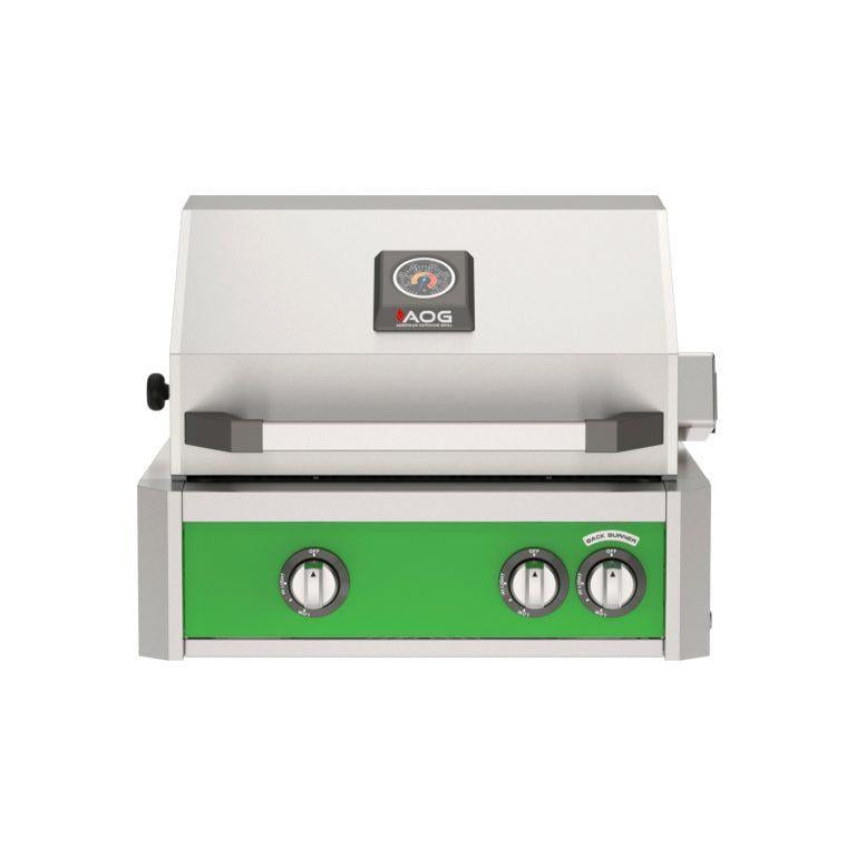 American Outdoor Grill Frontier Green Accent Color Panel For 24" L-Series Built-In Gas Grills