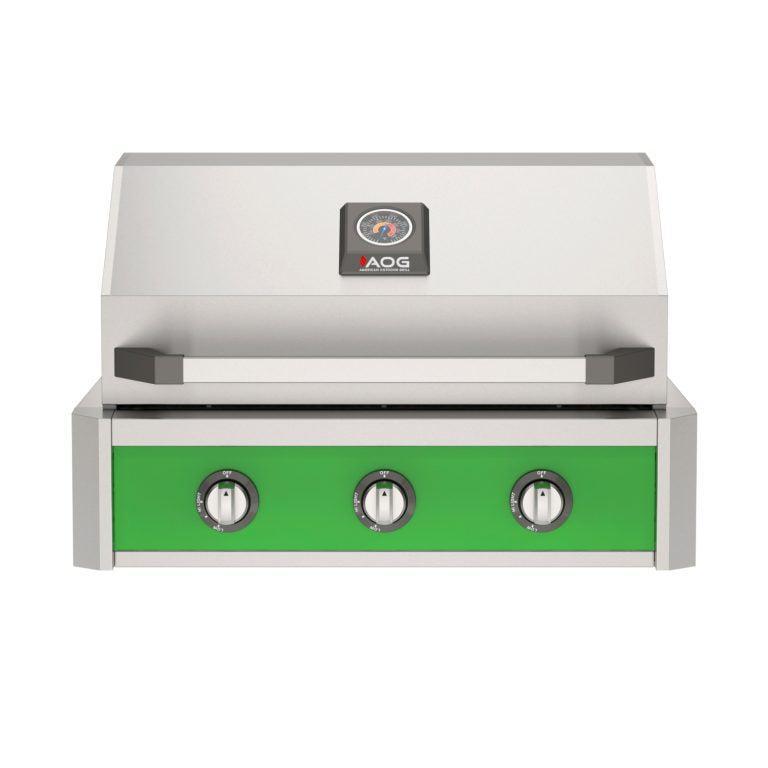 American Outdoor Grill Frontier Green Accent Color Panel For 30" T-Series Built-In Gas Grills