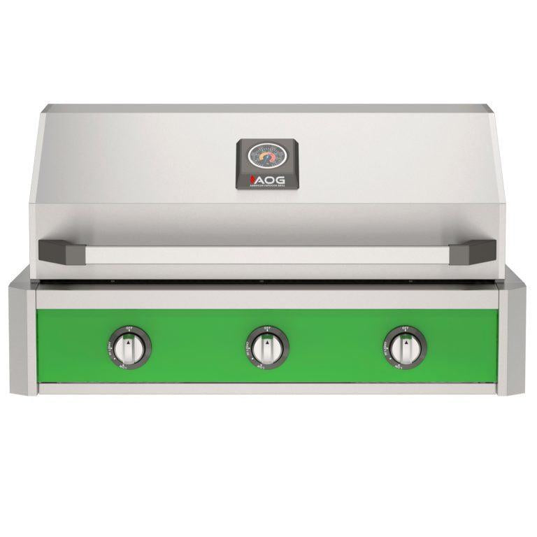 American Outdoor Grill Frontier Green Accent Color Panel For 36" T-Series Built-In Gas Grills