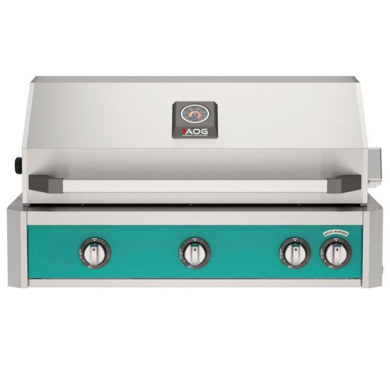 American Outdoor Grill Harbor Teal Accent Color Panel For 36" L-Series Built-In Gas Grills