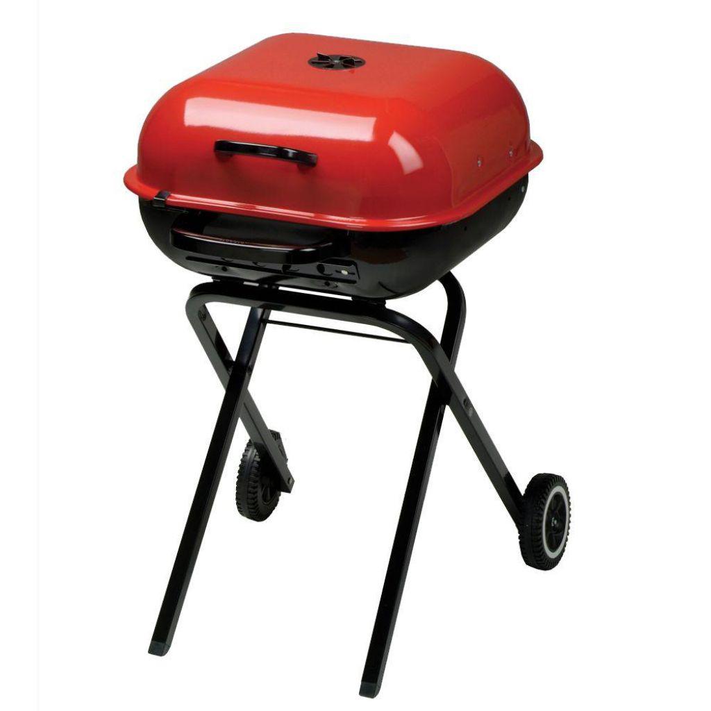 Americana 19" Red Walk-A-Bout Portable Charcoal Grill