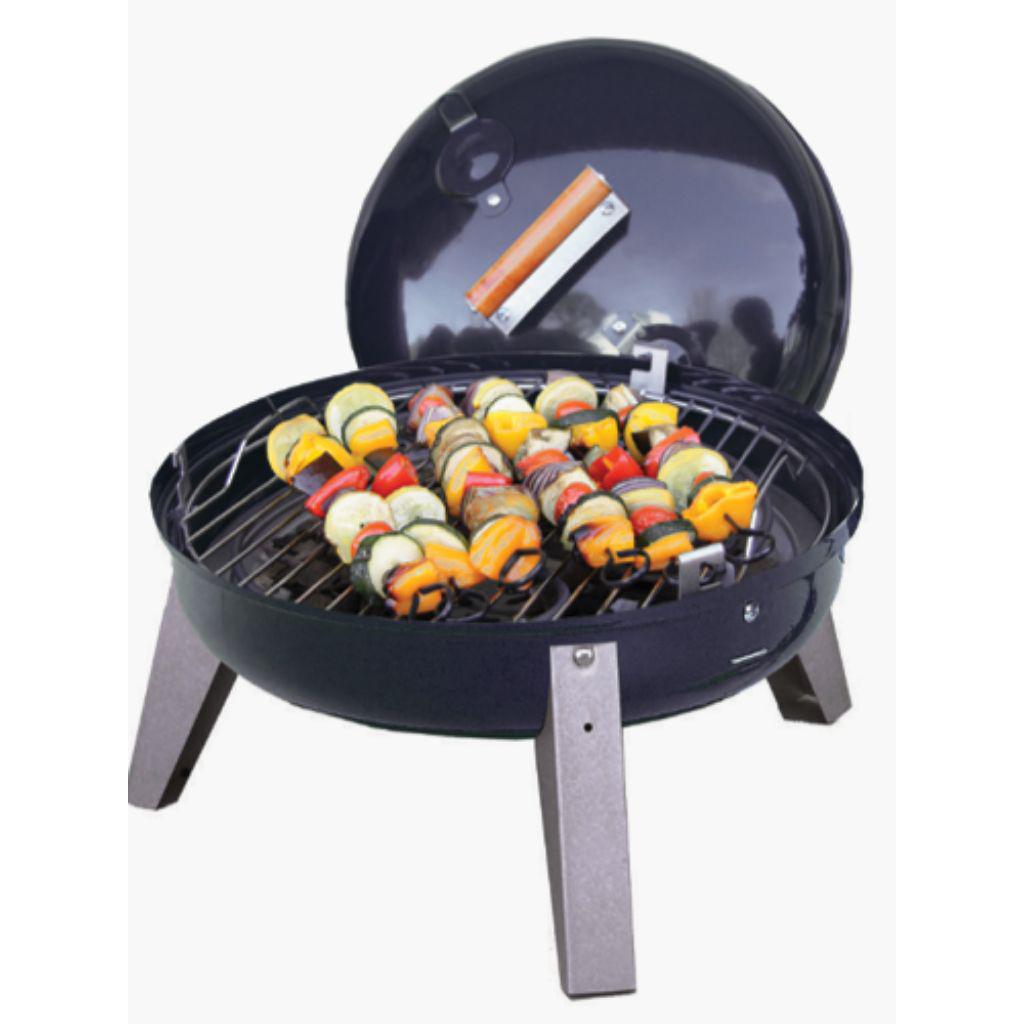 Americana 21" Black Wherever Portable Dual Fuel Electric and Charcoal Grill
