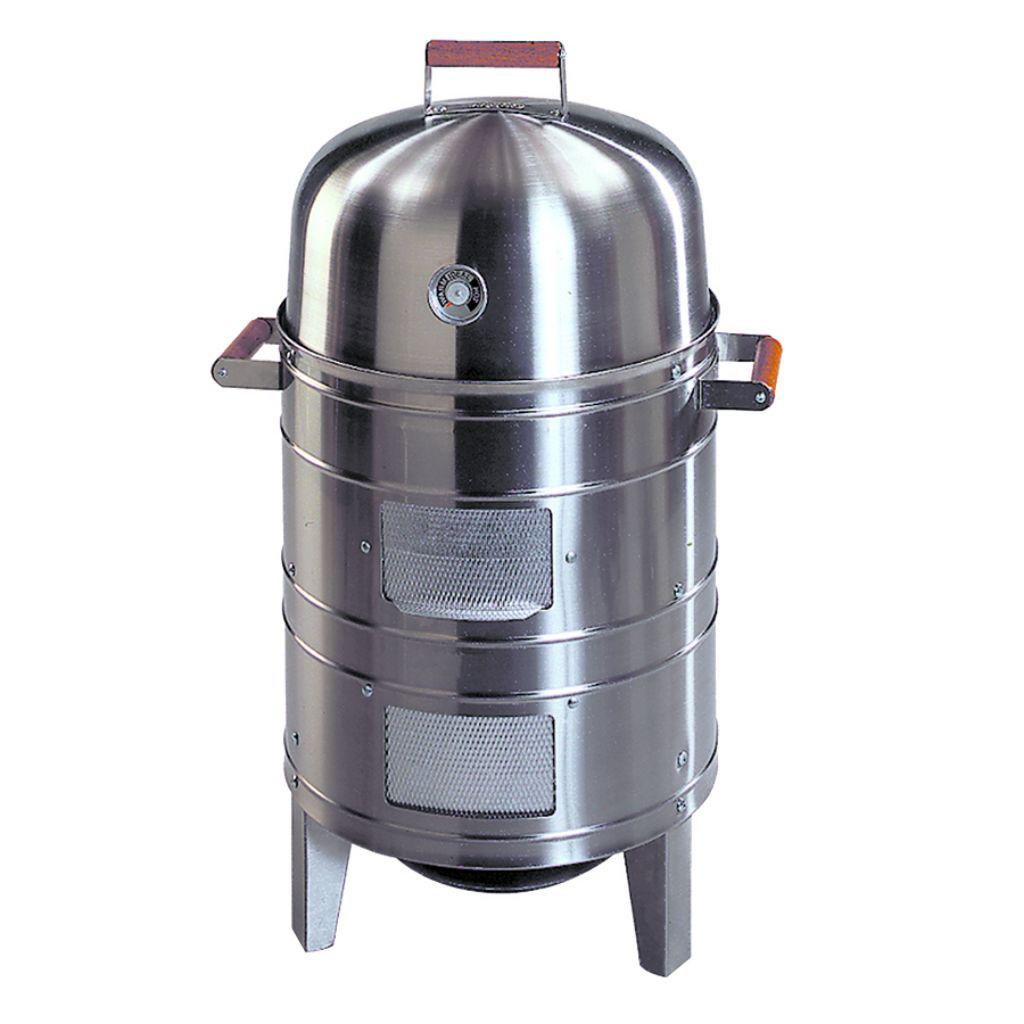 Americana 21" Stainless Steel Charcoal Water Smoker