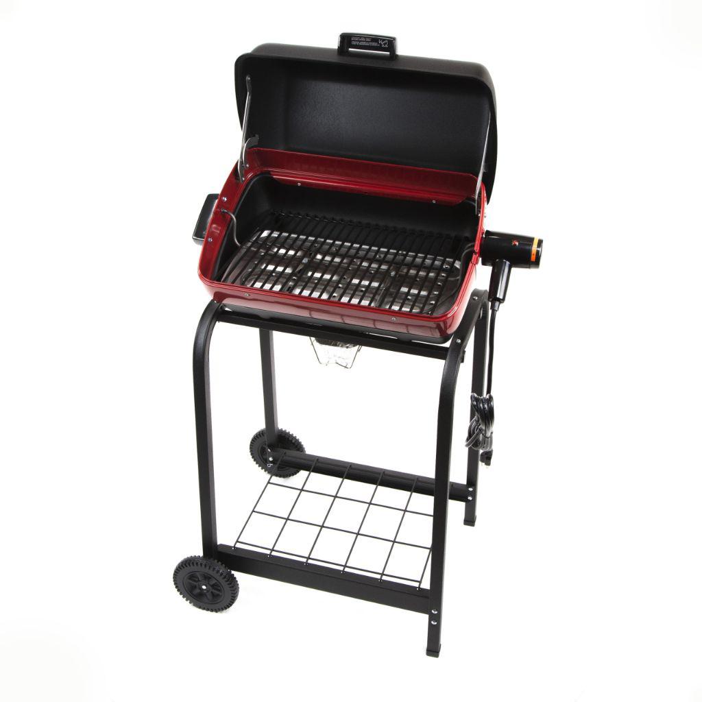 Americana 28" Electric Cart Grill with Wire Shelf