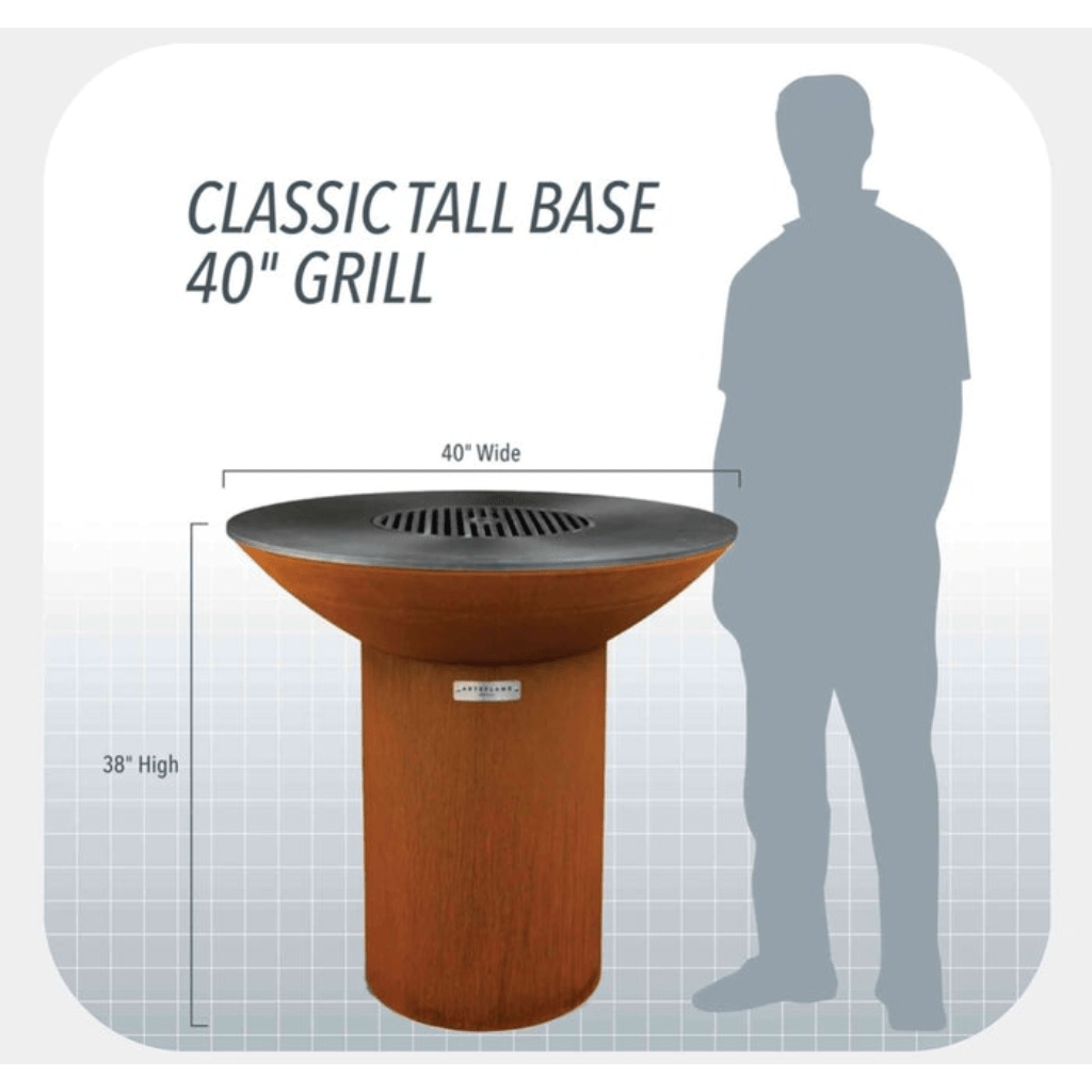 Arteflame 40" Classic Grill Tall Base Only